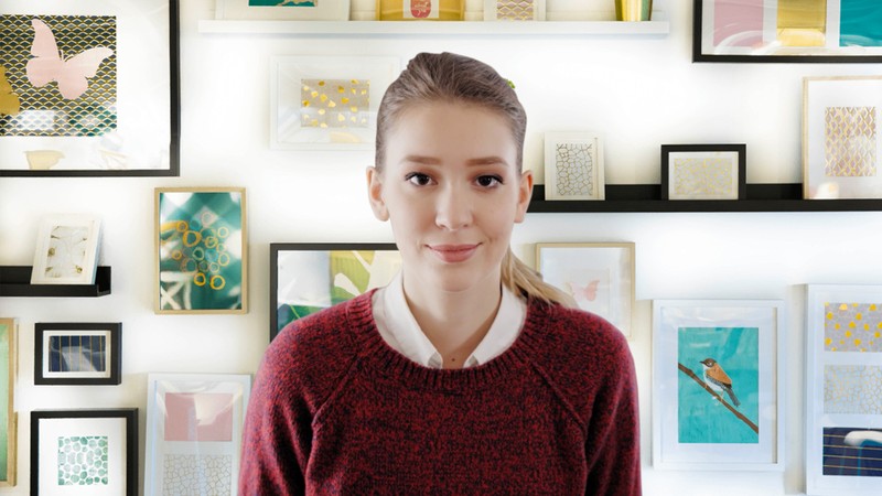 Virtual Background with shelves