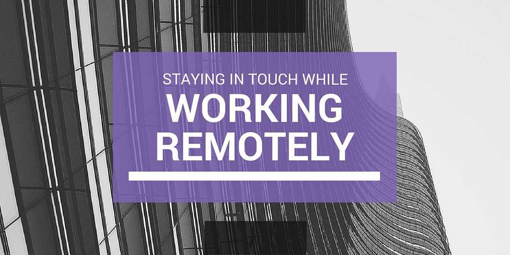 remote working connection